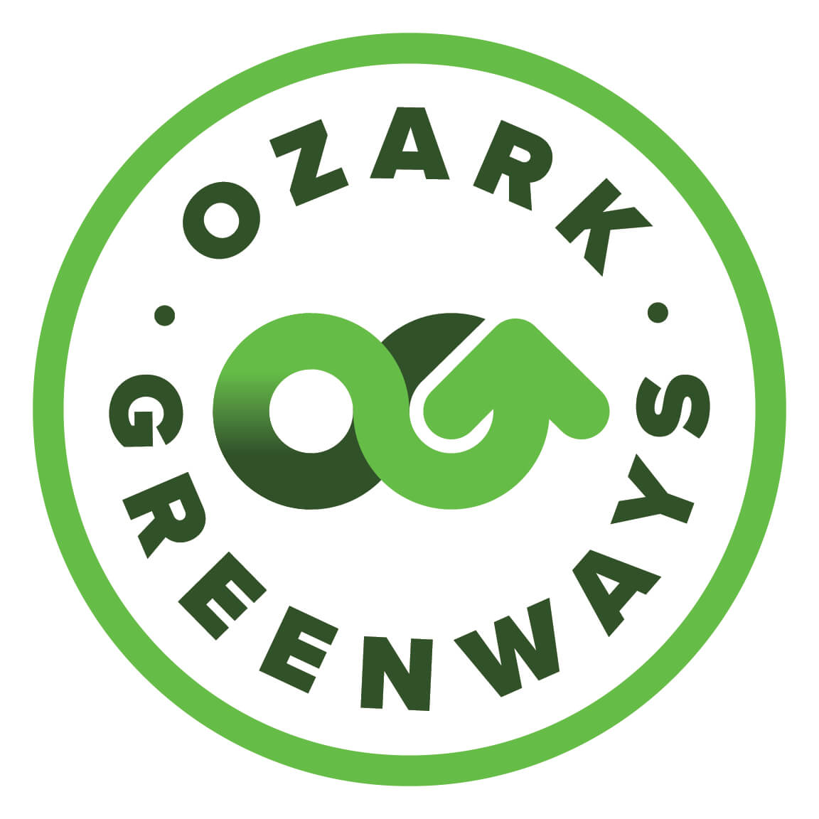 Ozark Greenways Badge Logo