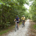 People of all ages enjoy the Frisco Highline Trail